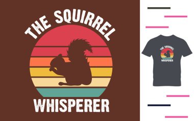 Fısıldayan sincap gömleği tasarımı.