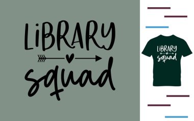 kitaplık takımı t-shirt tasarımı