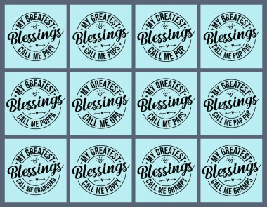 En büyük lütufum bana büyükbaba de.