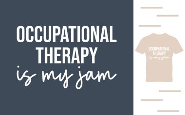 Mesleki terapi benim reçel tişört tasarımım.