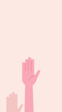 Dünya kan bağışı gününü kutlamak için bir damla kan ile yükseltilmiş bir elin animasyonu. Temiz bir tıbbi tasarımla nezaket, sağlık ve farkındalığı destekliyor.