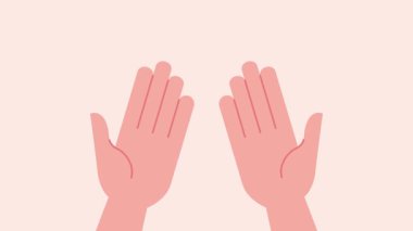 Kalp şeklinde kan damlası olan bir elin yaratıcı hareketini durdurmak aşk bakımını ve dünya kan bağışı gününü temiz bir tıbbi tasarımla kutlamak için farkındalığı sembolize ediyor.