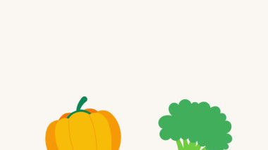 Sağlıklı gıda görselleri, yeşil canlı temaları ve doğa ilham verici tasarımlarla Vejetaryen ya da Vegan Günü 'nü kutlayan neşeli bir 4K animasyon. Tatil içeriği için ideal.