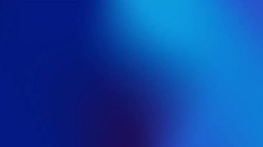 Canlı mavi tonlarda canlı bir gradyanı olan 4K hareketli animasyon arka planı. Pürüzsüz, modern görseller dijital tasarım, sunumlar ve arka planlar için mükemmel.