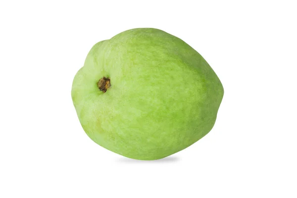 Frische Guaven Auf Weißem Hintergrund Isoliert Gesundes Konzept — Stockfoto