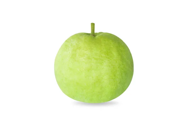 Świeże Owoce Guawy Wyizolowane Białym Tle Zdrowa Koncepcja — Zdjęcie stockowe