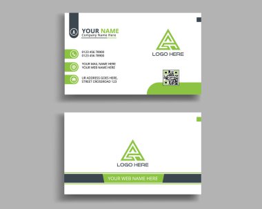 Kartvizit şablonu tasarımı en düşük şekil