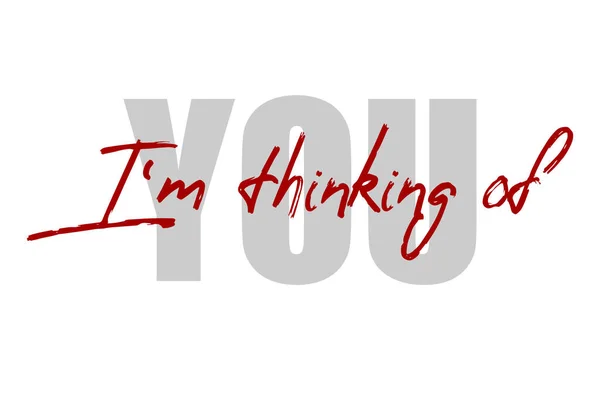 Gri ve kırmızı minimum tipografik tasarım. Kelimeleri düşünüyorum. 