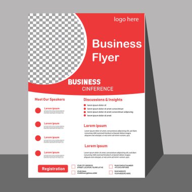 İş broşürü tasarım şablonu