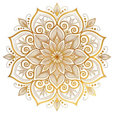 Luxury ornamental mandala background with golden arabesque pattern Arabic Islamic east style