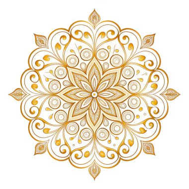 Luxury ornamental mandala background with golden arabesque pattern Arabic Islamic east style