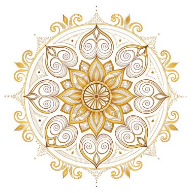 Luxury ornamental mandala background with golden arabesque pattern Arabic Islamic east style