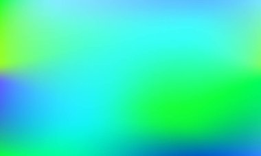 Doğa Tasarımı İçin Soyut Mavi ve Yeşil Gradyan Arkaplanı