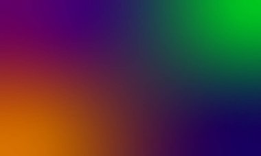 Neon Işıltısı ve Yumuşak Görüntü ile Soyut Akış Gradyan Arkaplanı