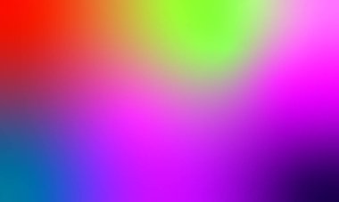 Mavi ve Pembe yeşil sarı Bulanık Soyut Arkaplan Yumuşak Gradyan Tasarımı