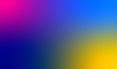 Mavi ve Pembe yeşil sarı Bulanık Soyut Arkaplan Yumuşak Gradyan Tasarımı