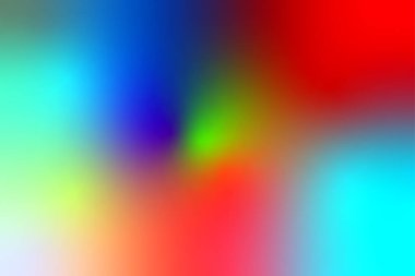 Yeşil Kırmızı Sarı Mavi Soyut Gradyan Arkaplan