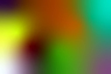 Yeşil Kırmızı Sarı Mavi Soyut Gradyan Arkaplan