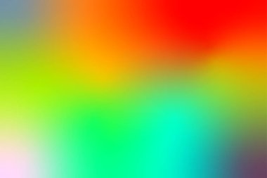 Yeşil Kırmızı Sarı Mavi Soyut Gradyan Arkaplan