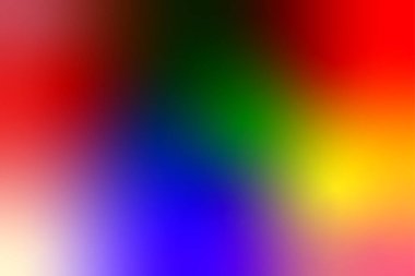 Yeşil Kırmızı Sarı Mavi Soyut Gradyan Arkaplan