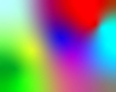 Red Yellow Blue Green Abstract Gradient Background