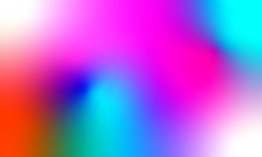 Red Yellow Blue Green Abstract Gradient Background