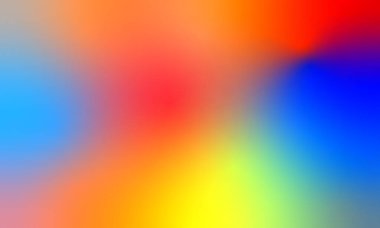 Blue Green Red Abstract Gradient Background