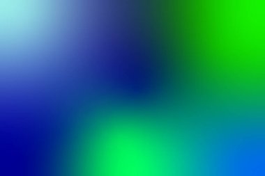 Green and Blue Abstract Gradient Background Digital Artwork Design