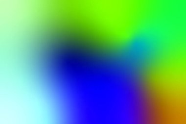 Green and Blue Abstract Gradient Background Digital Artwork Design