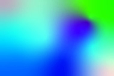 Blue Green Abstract Gradient Background Digital Artwork