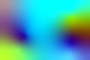 Blue Green Abstract Gradient Background Digital Artwork