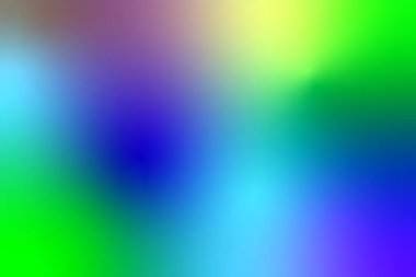 Blue Green Abstract Gradient Background Digital Artwork