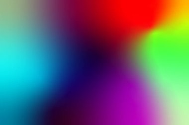 Red Green Pink Abstract Gradient Background Design