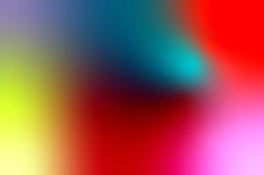 Red Green Pink Abstract Gradient Background Design