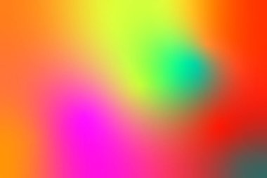 Red Green Pink Abstract Gradient Background Design