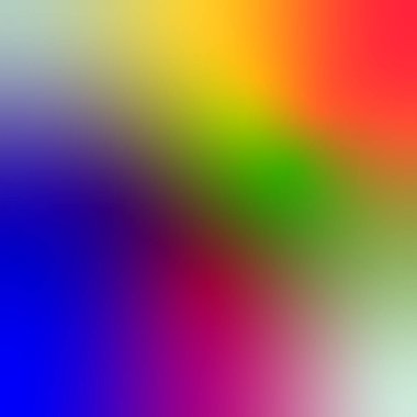 Bulanık Büyük Panoramik Yaz Renkli Gradyan Arkaplanı