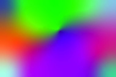 Bulanık Büyük Panoramik Yaz Renkli Gradyan Arkaplanı