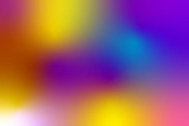 Bulanık Büyük Panoramik Yaz Renkli Gradyan Arkaplanı