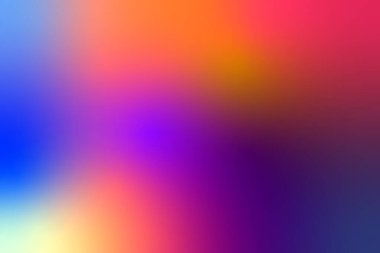 Canlı Çokrenkli Gradyan Pürüzsüz Soyut Renkli Arkaplan