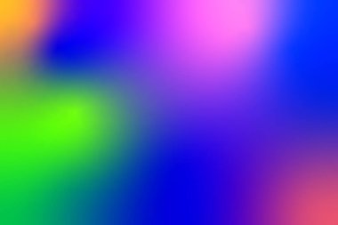 Canlı Çokrenkli Gradyan Pürüzsüz Soyut Renkli Arkaplan