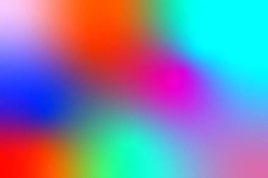 Canlı Çokrenkli Gradyan Pürüzsüz Soyut Renkli Arkaplan