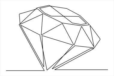 Tasarım vektörü çiziminin aralıksız tek çizgi çizimi