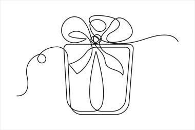 Aralıksız çizilen hediye kutusu çizimleri, kurdele yay ve hediye kutusuyla birlikte sunuluyor. Noel sürprizi
