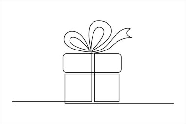 Aralıksız çizilen hediye kutusu çizimleri, kurdele yay ve hediye kutusuyla birlikte sunuluyor. Noel sürprizi