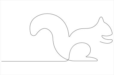 Sincap vektör illüstrasyonunun kesintisiz çizimi