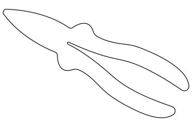 İşçi Bayramı araçlarının aralıksız çizimi konsept ana hatları vektörü