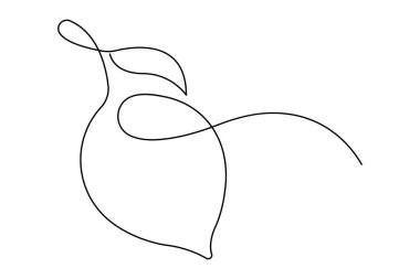 Limon aralıksız, organik sağlıklı meyve konsepti çizimi.