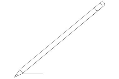 İnce çizgili çizgi çiziminin aralıksız tek satır çizimi çizimi çizim çizimi