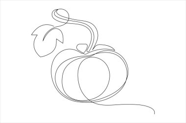 Kabak tasarımı vektör illüstrasyonunun aralıksız bir çizimi