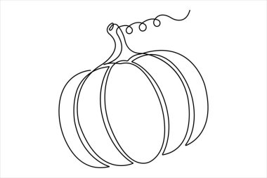 Kabak tasarımı vektör illüstrasyonunun aralıksız bir çizimi